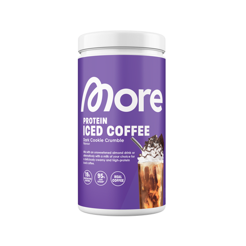 More Protein Iced Coffee Dark Cookie Crumble